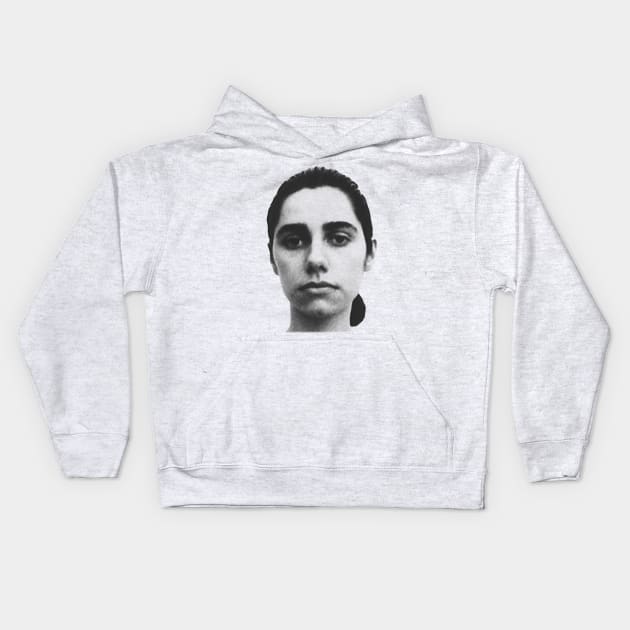 PJ Harvey - Flat Face Kids Hoodie by Hat_ers